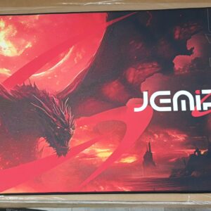 MOUSE PAD JEMIP DRAGON FIRE ROJO