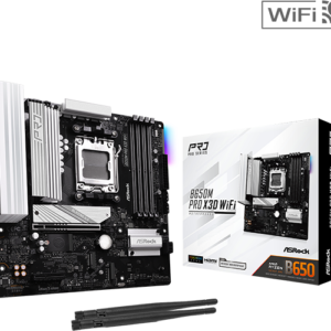 TM ASROCK B650M PRO X3D WIFI/ ATX/ SOCKET AMD5/ 4xDDR5/ 4xSATA