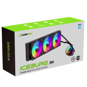 ENFRIADOR LIQUIDO GAMEMAX ICEBURG 360 INFINITY NEGRO