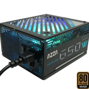 FUENTE DE PODER AZZA 650W GAMING ATX NEGRO