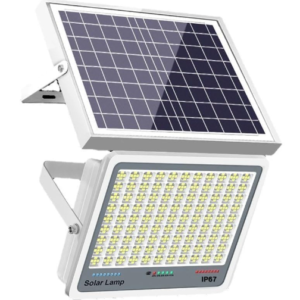 LAMPARA CON PANEL SOLAR