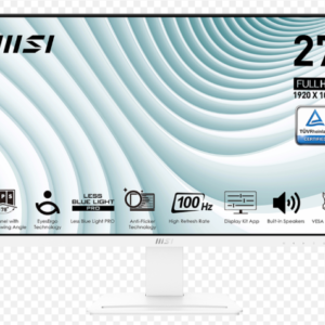 MONITOR MSI 27´´/ 100Hz PRO BLANCO