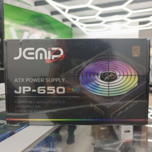 FUENTE DE PODER JEMIP 650W GAMING FULL RGB