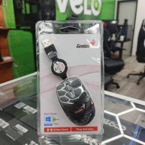 MOUSE MICRO TRAVELER RETRACTIL NEGRO