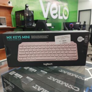 TECLADO LOGITECH KEYS MINIMALISTA ROSADO