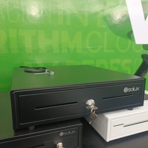 GAVETA DE DINERO SOLUX NEGRA 16 PULGADAS