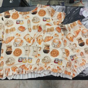 PIJAMA DESAYUNO SHORT TALLA M