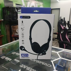AUDIFONOS UNNO TEKNO ACE 5 MICROFONO CONECTOR USB