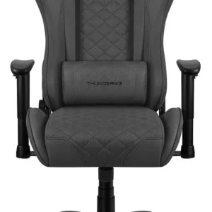 SIILLA AEROCOOL GAMING THUNDERX3 TGC12/ ERGONOMICA /SOP LUMBAR-CUELLO/RECLINABLE/ REPOSA BRAZOS AJUSTABLE/NEGRO CON VERDE