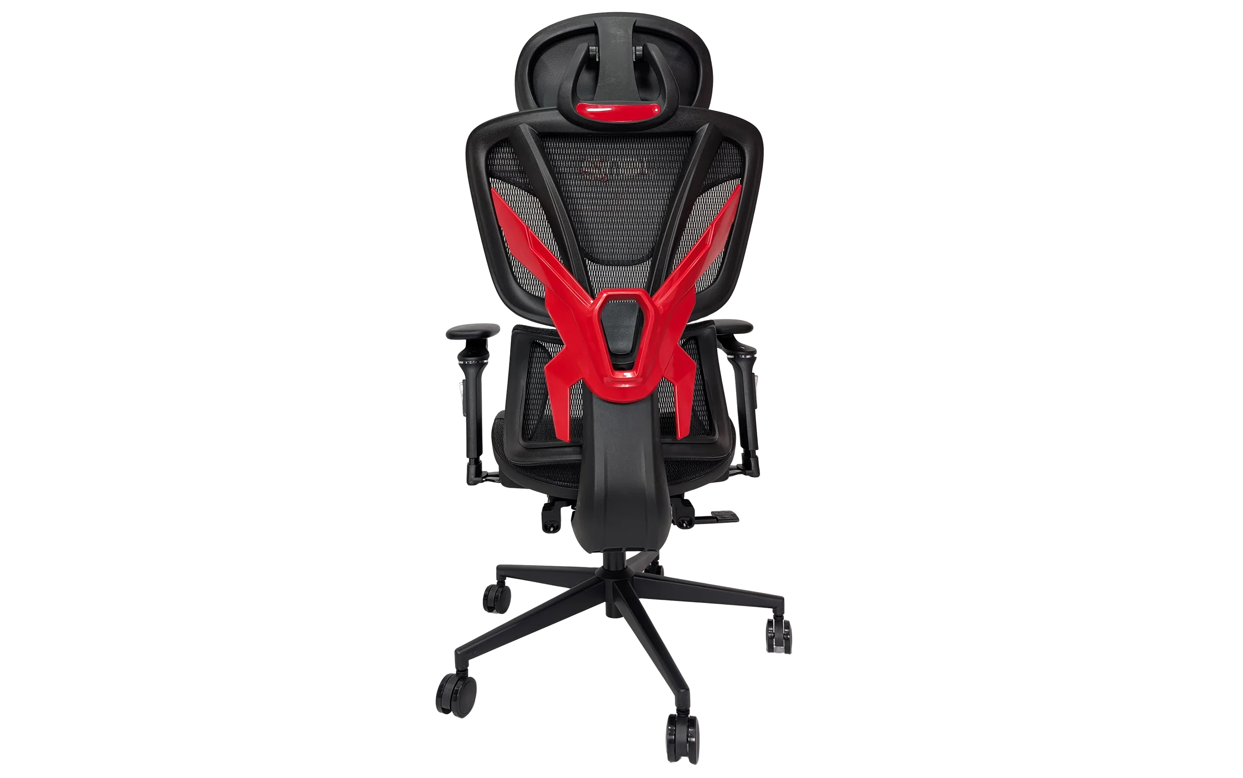 SILLA JEMIP GAMING RED BOLT/ AJUSTE DE INCLINACION Y ALTURA/ ERGONOMICA/REPOSA BRAZO/ BLANCO-ROJO - Imagen 3