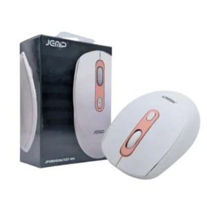 MOUSE JEMIP NIVELIA OFFICE/1600DPI/ 4BOTONES/ INALAMBRICO/BT/BLANCO-ROSADO