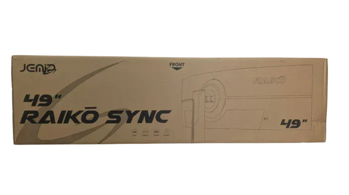 MONITOR JE MIP 49" GAMING CURVO RAYCO SYNC/DQHD/5120X1440/240Hz/VA/2XHDMI-DP/NEGRO - Imagen 2
