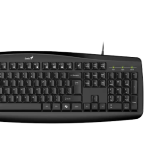COMBO TECLADO MOUSE GENIUS SMART KM-200/1000DPI/3BOTONESD/MULTIMEDIA/ESPAÑOL/USB/NEGRO