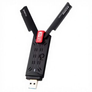 ADAPTADOR USB AX3000F TRI-BAND/ WIFI 6E/ 2.4GHZ/5G-6G/3000BPS