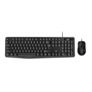 COMBO TECLADO MOUSE GENIUS KM-170/1200DPI/3BOTONES/ESPAÑOL/USB/NEGRO