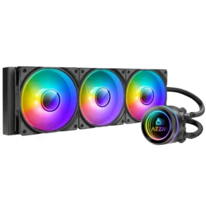 ENFRIADOR LIQUIDO AZZA GALEFORCE 360/SOPORTA INTEL LGA 1900/AMD AM5/NEGRO
