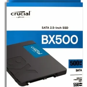 SSD CRUCIAL 500GB/ 2.5"/ SATA 6/ BX500/550 MBs