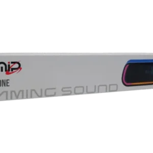 BARRA DE SONIDO JEMIP GAMING G-BAR ONE JP-SB910L/5Wx2 SOUNDBAR/RGB/NEGRO